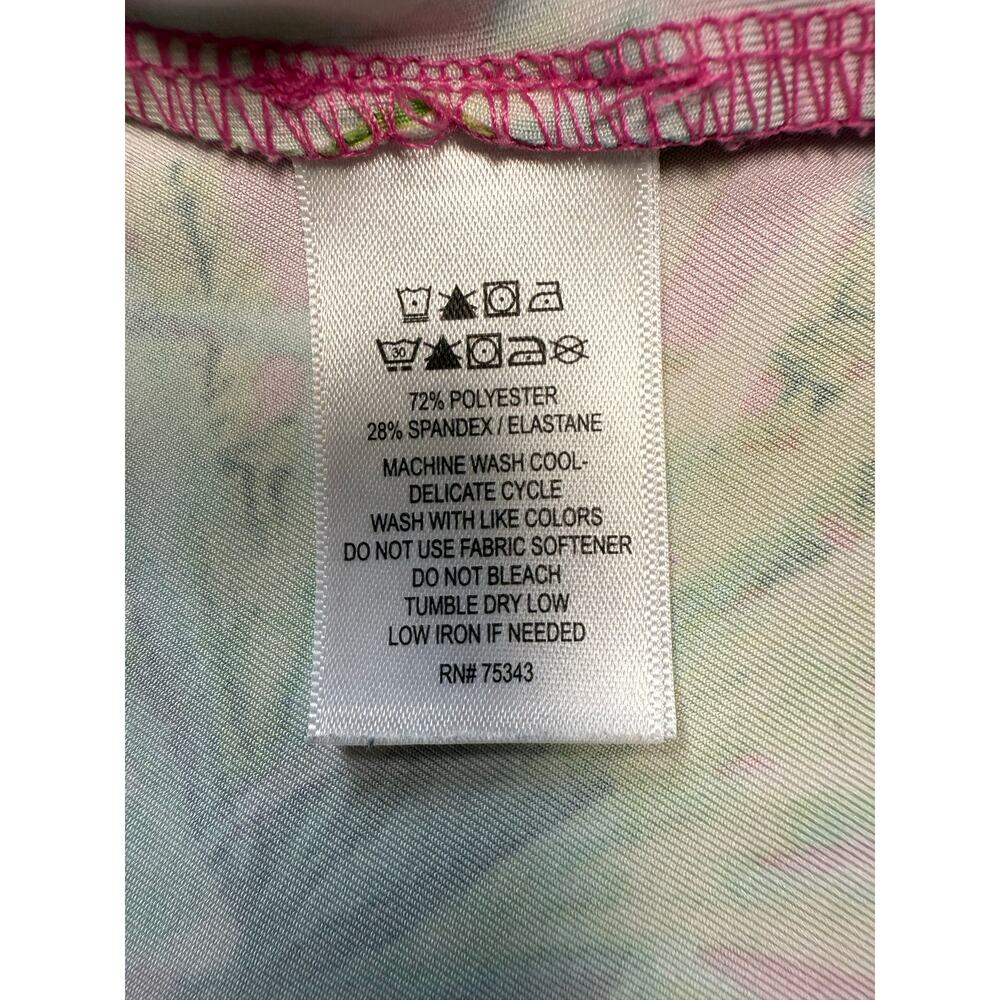 Tommy Bahama Dress Womens Size S Pink Floral Tropical Golf Performance Stretchy - Picture 11 of 11